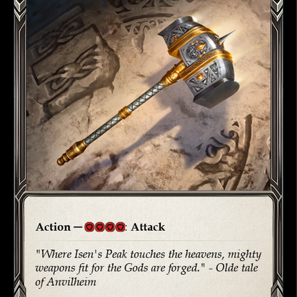 Sledge of Anvilheim [U-CRU024] (Crucible of War Unlimited)  Unlimited Normal