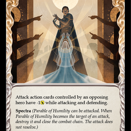 Parable of Humility [U-MON011-RF] (Monarch Unlimited)  Unlimited Rainbow Foil