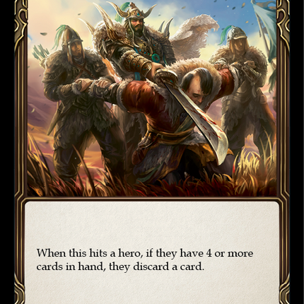 Cut Down to Size (Red) [UZU009] (Outsiders Uzuri Blitz Deck)