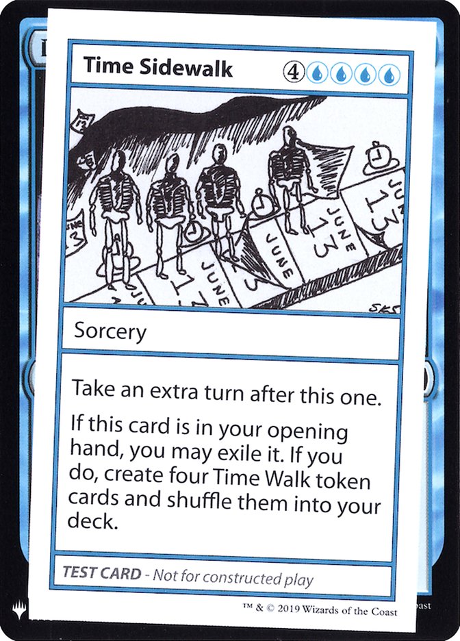 Time Sidewalk [Mystery Booster Playtest Cards] – TokenMTG