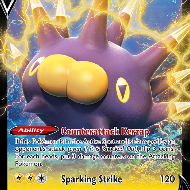 Pincurchin V (072/192) [Sword & Shield: Rebel Clash]