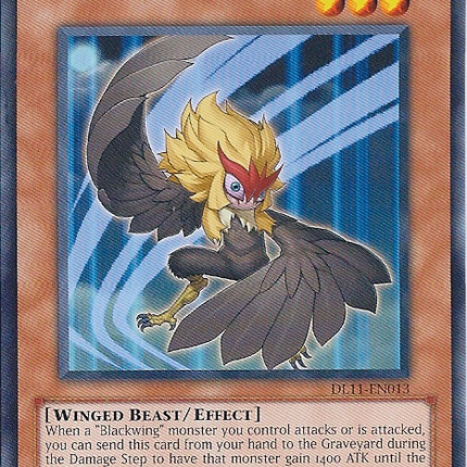 Blackwing - Kalut the Moon Shadow (Blue) [DL11-EN013] Rare