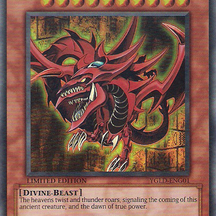 Slifer the Sky Dragon [YGLD-ENG01] Ultra Rare