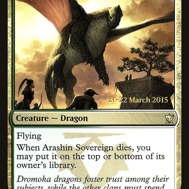 Arashin Sovereign [Dragons of Tarkir Prerelease Promos]