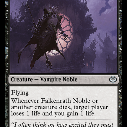 Falkenrath Noble [The Lost Caverns of Ixalan Commander]