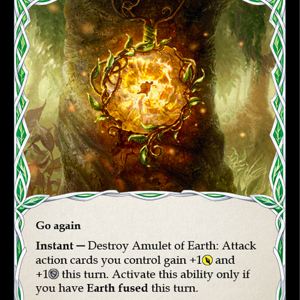 Amulet of Earth [LGS063] (Promo)  Cold Foil