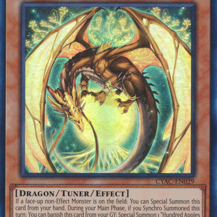 Ringowurm, the Dragon Guarding the Hundred Apples [CYAC-EN029] Ultra Rare