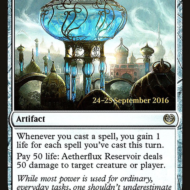 Aetherflux Reservoir [Kaladesh Prerelease Promos]