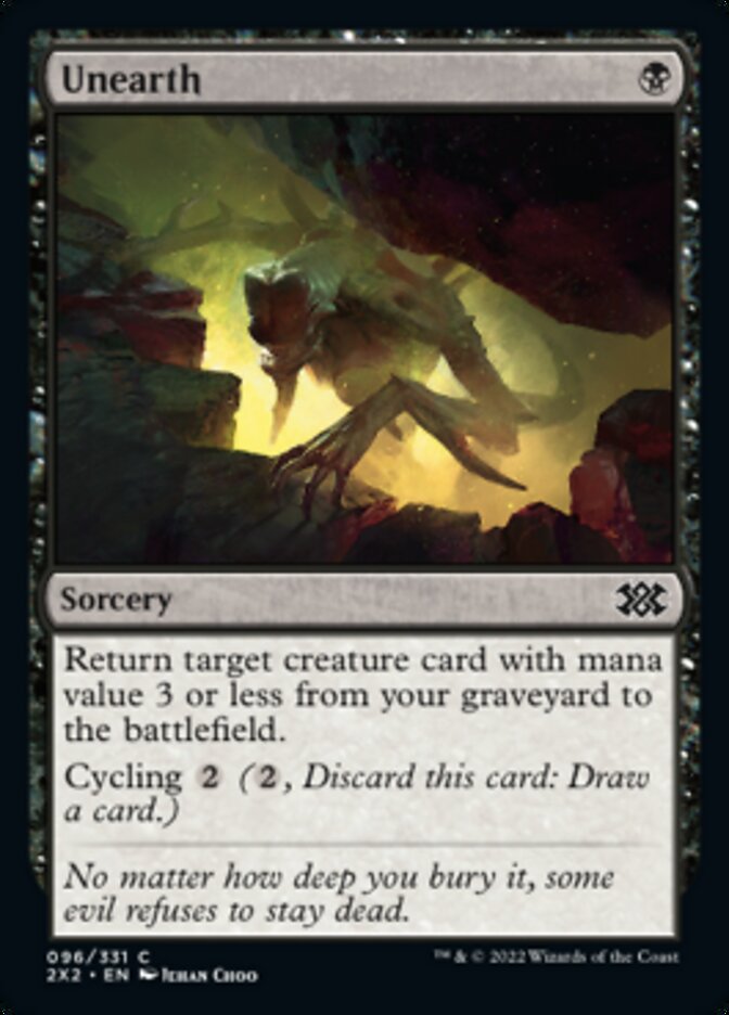 Unearth [Double Masters 2022] – TokenMTG
