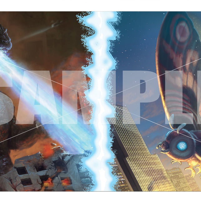 Ultra PRO: Playmat - Ikoria (Godzilla & Mothra) (6ft Table)