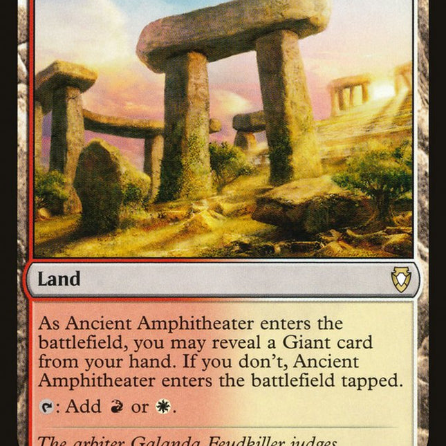 Ancient Amphitheater [Commander Anthology Volume II]