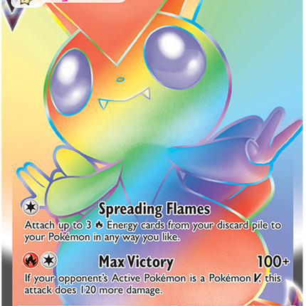Victini VMAX (165/163) [Sword & Shield: Battle Styles]