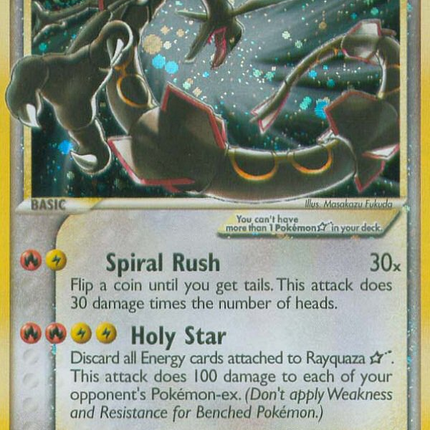 Rayquaza Star (107/107) [EX: Deoxys]