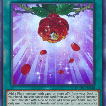 Rose Bell of Revelation [DUOV-EN040] Ultra Rare