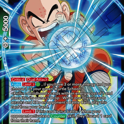Krillin, Skills Improved (BT18-071) [Dawn of the Z-Legends]
