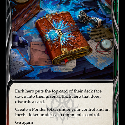 Codex of Inertia [OUT161] (Outsiders)  Rainbow Foil