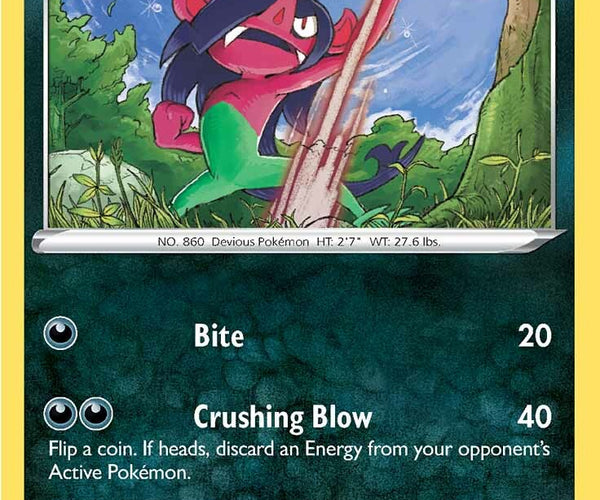 morgrem pokemon card value - Scarlet & Violet - Destined Rivals - Marnie's Features Morgrem Morgrem - 095/142 (Reverse Foil)