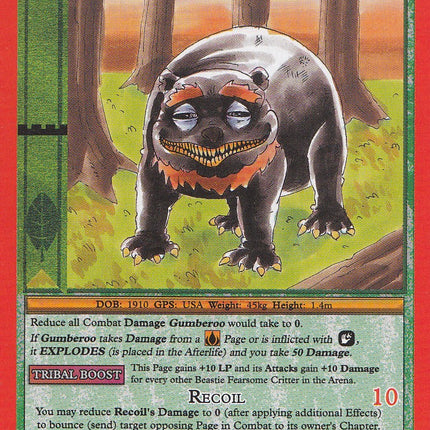 Gumberoo [Cryptid Nation: Second Edition]