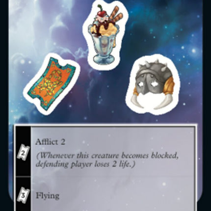 Ancestral Hot Dog Minotaur [Unfinity Stickers]