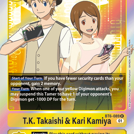 T.K. Takaishi & Kari Kamiya [BT6-089] [Double Diamond]