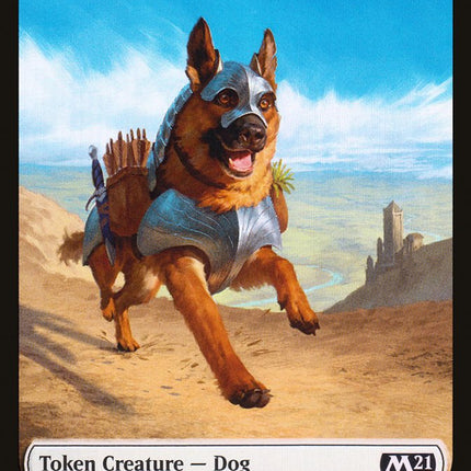 Cat (011) // Dog Double-Sided Token [Core Set 2021 Tokens]