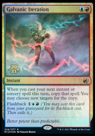 Galvanic Iteration [Innistrad: Midnight Hunt Prerelease Promos] – TokenMTG