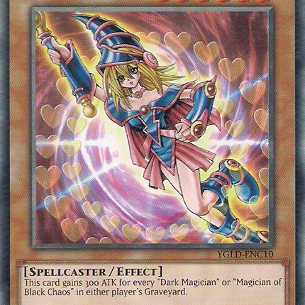 Dark Magician Girl [YGLD-ENC10] Common