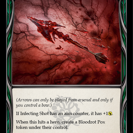 Infecting Shot (Yellow) [OUT119] (Outsiders)  Rainbow Foil