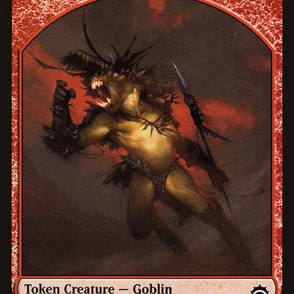 Germ // Goblin Double-Sided Token [Planechase Anthology Tokens]