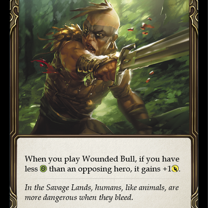 Wounded Bull (Yellow) [U-WTR201] (Welcome to Rathe Unlimited)  Unlimited Normal