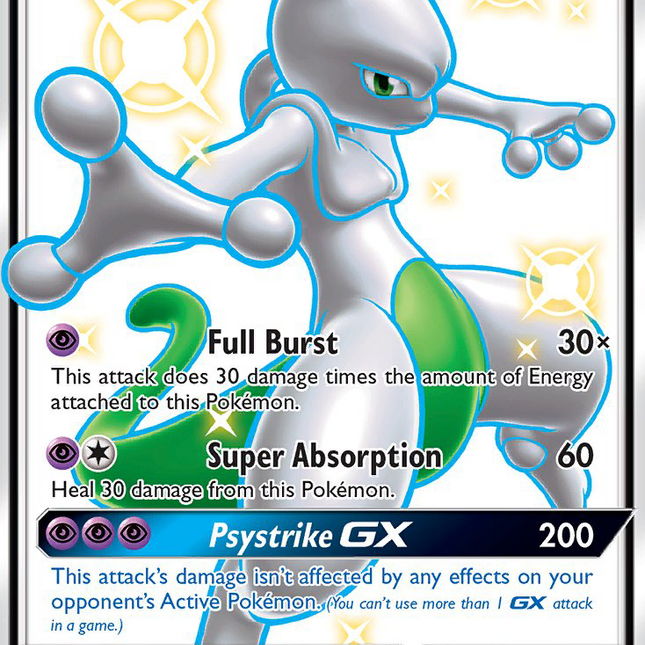Mewtwo GX (SV59/SV94) [Sun & Moon: Hidden Fates - Shiny Vault]