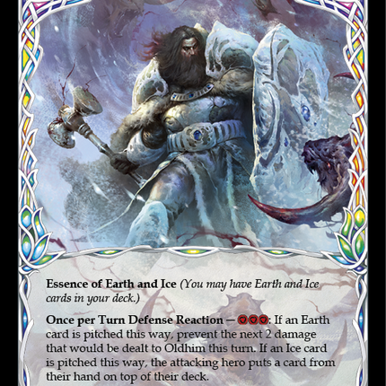 Oldhim // Frostbite [U-ELE111] (Tales of Aria Unlimited)  Unlimited Normal