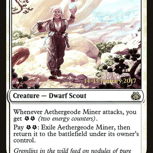 Aethergeode Miner [Aether Revolt Prerelease Promos]