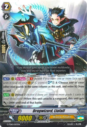 Dragwizard, Liafail (G-TD10/007EN) [Ritual of Dragon Sorcery]