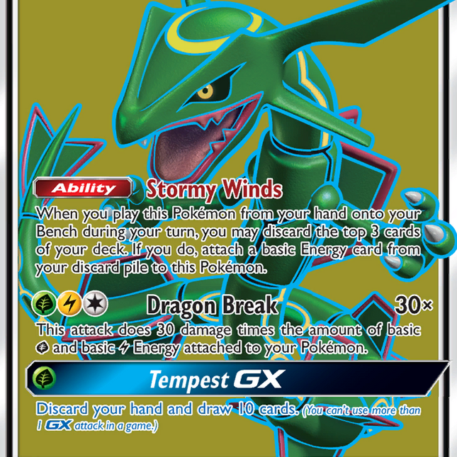 Rayquaza GX (160/168) [Sun & Moon: Celestial Storm]