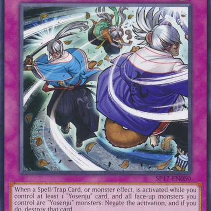 Yosenjus' Secret Move [SP17-EN050] Starfoil Rare