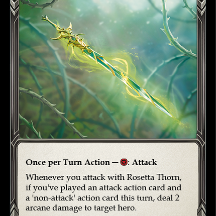 Seismic Surge // Rosetta Thorn [U-ELE222] (Tales of Aria Unlimited)  Unlimited Normal