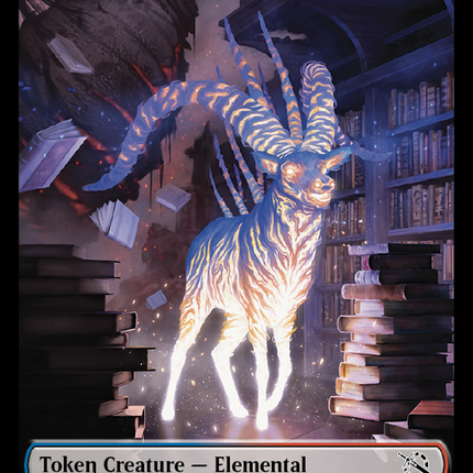 Elemental (9) // Knight Double-Sided Token [March of the Machine Tokens]
