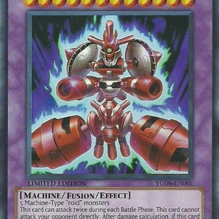 Barbaroid, the Ultimate Battle Machine [YG08-EN001] Ultra Rare