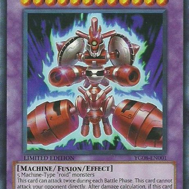 Barbaroid, the Ultimate Battle Machine [YG08-EN001] Ultra Rare
