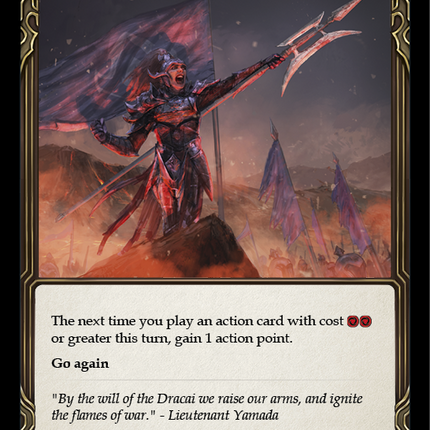 Lead the Charge (Blue) [ARC211-C] (Arcane Rising)  1st Edition Normal