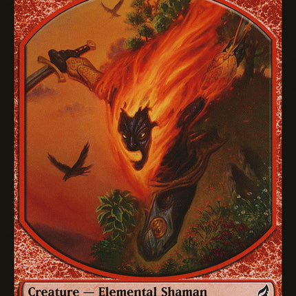 Elemental Shaman Token [Lorwyn Tokens]
