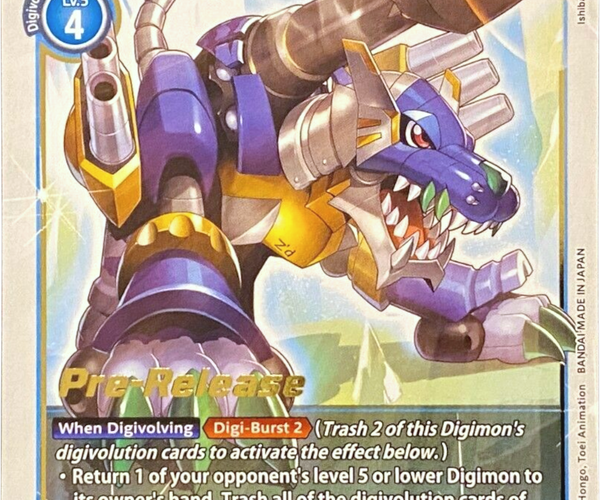 ZeedGarurumon [BT4-033] [Great Legend Pre-Release Promos] – TokenMTG