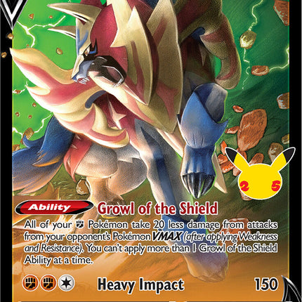 Zamazenta V (018/025) [Celebrations: 25th Anniversary]