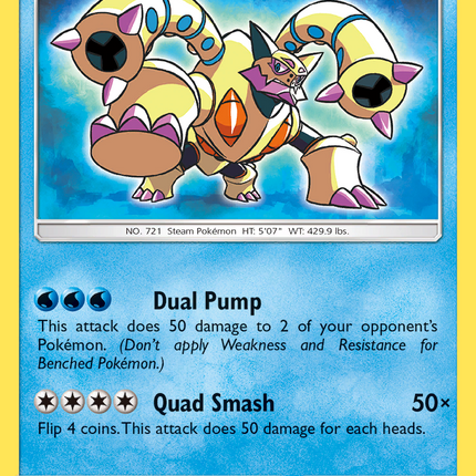 Shining Volcanion (27/73) [Sun & Moon: Shining Legends]