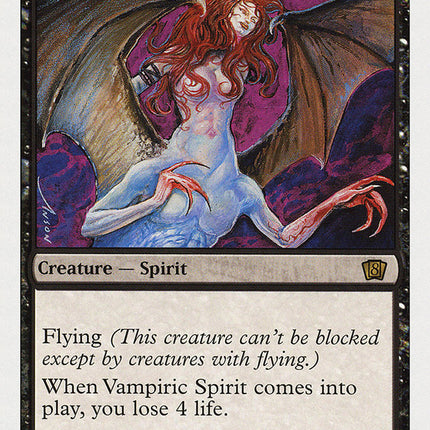 Vampiric Spirit (8th Edition) [Oversize Cards]