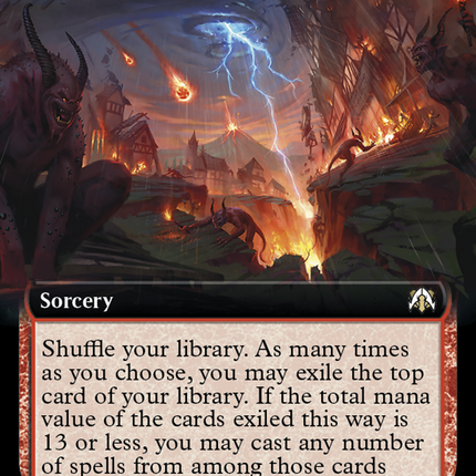 Dance with Calamity (Extended Art) [March of the Machine Commander] –  TokenMTG