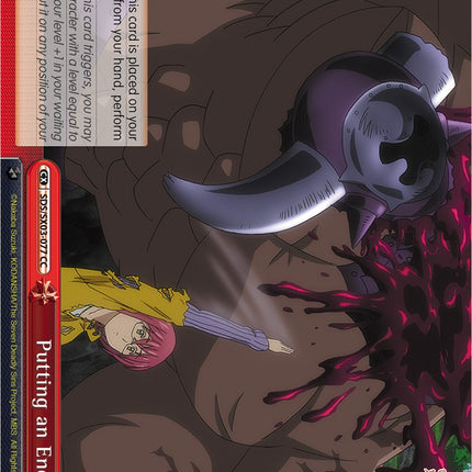 Putting an End (SDS/SX03-077 CC) [The Seven Deadly Sins]