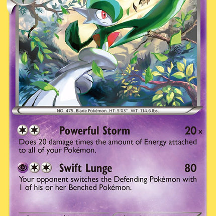 Gallade (61/135) (Cosmos Holo) (Blister Exclusive) [Black & White: Plasma Storm]
