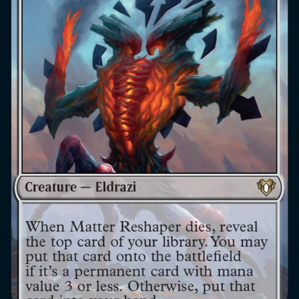 Matter Reshaper [Commander Masters]